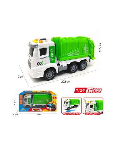 ŚMIECIARKA CITY TRUCK NA BAT.PUD.