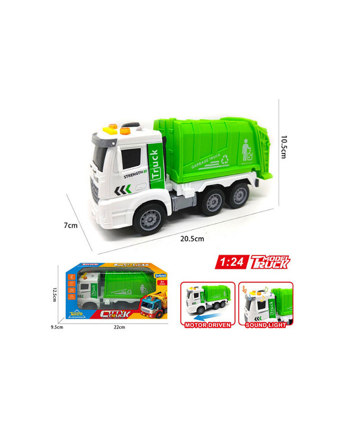 ŚMIECIARKA CITY TRUCK NA BAT.PUD.