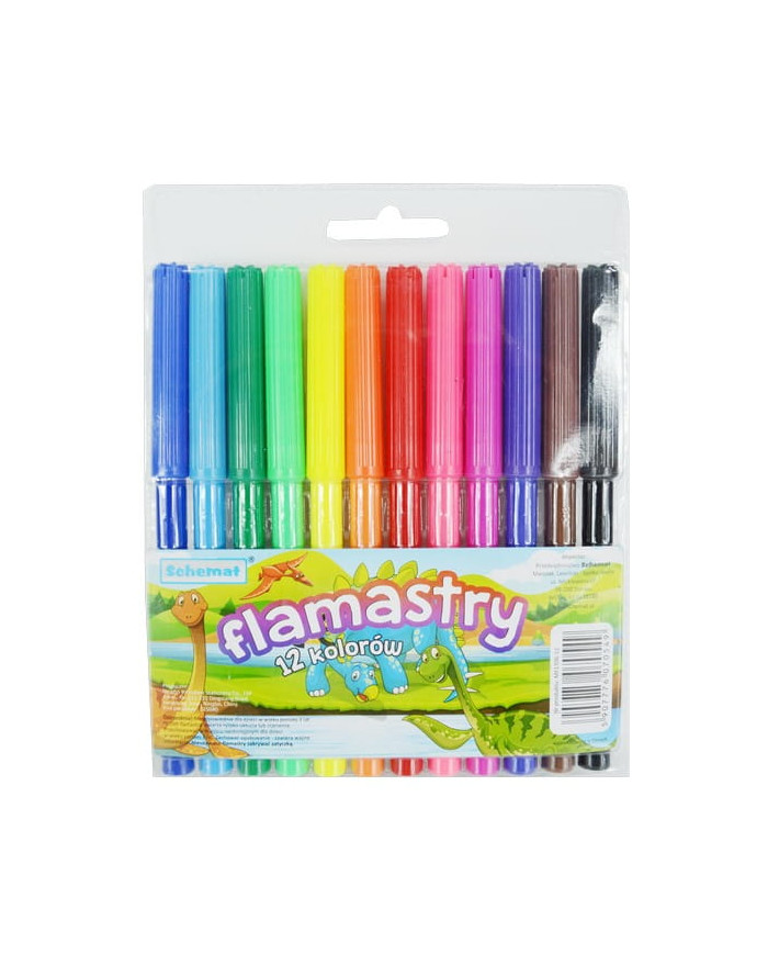 FLAMASTRY 12-KOL SCHEMAT