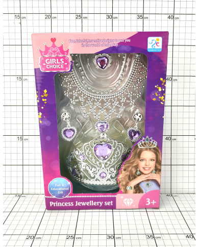 ZESTAW KSIĘŻNICZKI BIŻUTERIA PRINCESSPUD