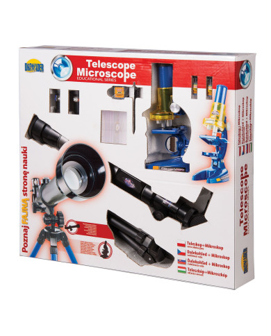 TELESKOP + MIKROSKOP PUDEŁKO