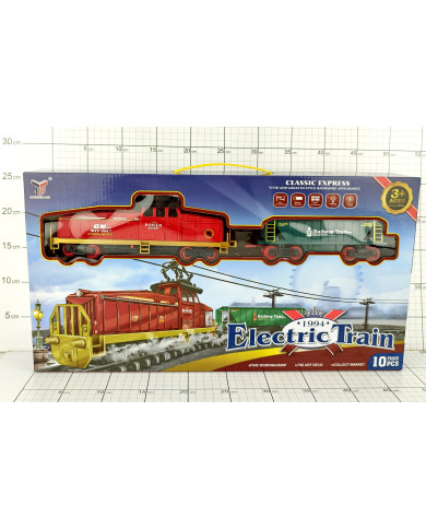 KOLEJKA 10 PCS ELECTRIC TRAIN PUD.
