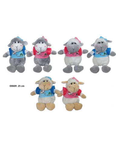 OWCA W BLUZIE, KOKARDA 25CM