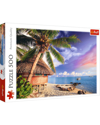 PUZZLE TREFL 500-EL WYSPA BORA BORA