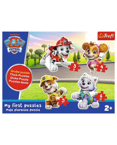 PUZZLE TREFL BABY MIX PSI PATROL