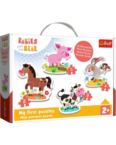 PUZZLE TREFL BABY NA FARMIE