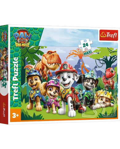 PUZZLE TREFL 24 Maxi THE DINO MOVIE