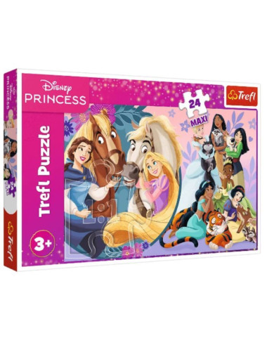 PUZZLE TREFL 24 Maxi Disney Princess