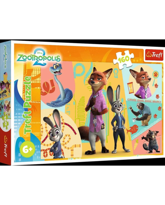 PUZZLE TREFL 160 ZOOTOPIA