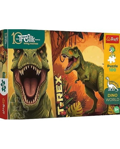 PUZZLE TREFL 100 DINO WORLD