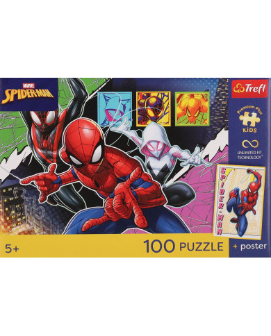 PUZZLE TREFL 100 PREMIUM Spiderman