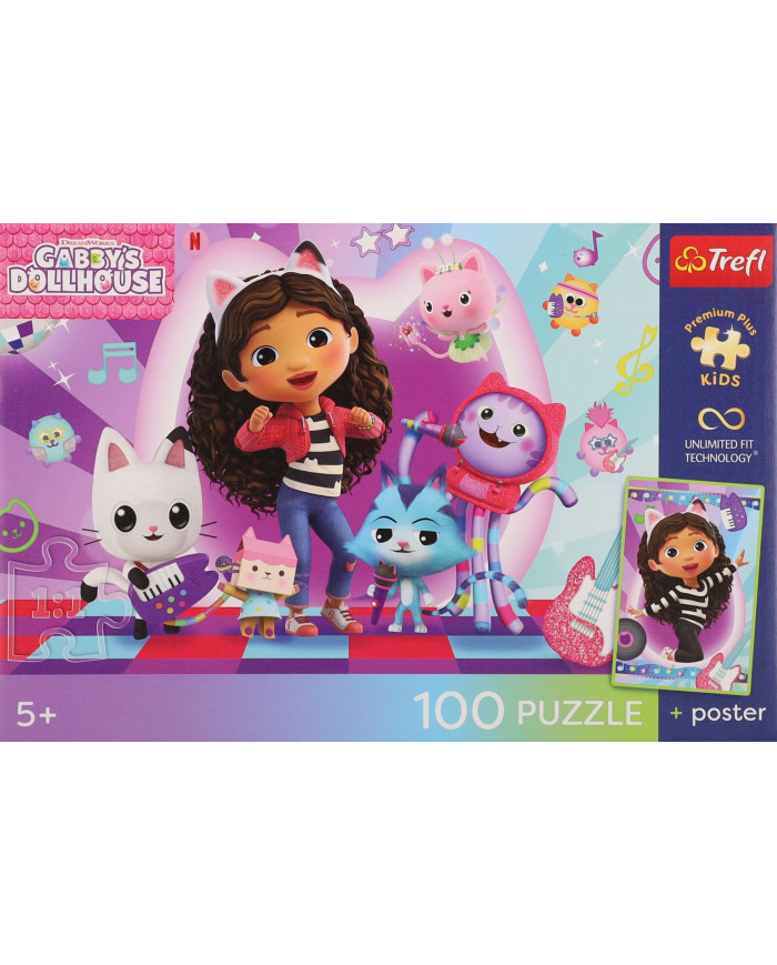 PUZZLE TREFL 100 PREMIUM GABBY