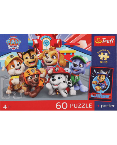 PUZZLE TREFL 60 PREMIUM Psie popołudnie