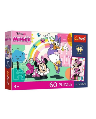 PUZZLE TREFL 60 Premium Uśmiech Minnie