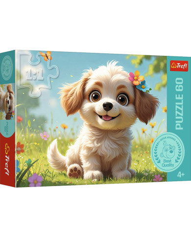 PUZZLE TREFL 60 SZCZENIACZKI