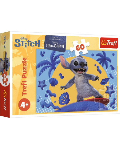 PUZZLE TREFL 60 EL DZIEŃ ZE STICHEM