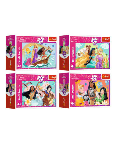 PUZZLE TREFL 54 Mini Bajkowe KSIĘŻNICZKI