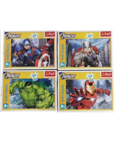 PUZZLE TREFL 54 Mini Marvel The Avengers
