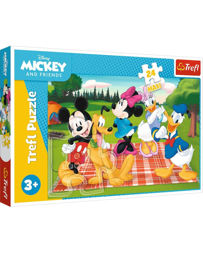 PUZZLE TREFL 24 MAXI MYSZKA MIKI