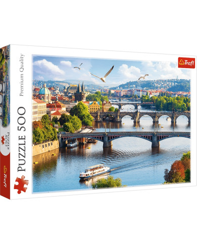 PUZZLE TREFL 500-EL PRAGA CZECHY