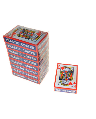 KARTY DO GRY  55 PLASTIC COATED