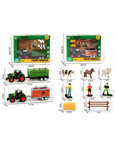 ZESTAW FARMA METAL FARM VEHICLE PUD.