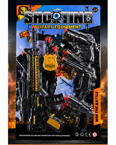 KARABIN Z PISTOLETAMI SHOOTING BL.