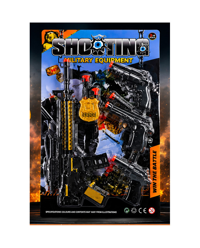 KARABIN Z PISTOLETAMI SHOOTING BL.