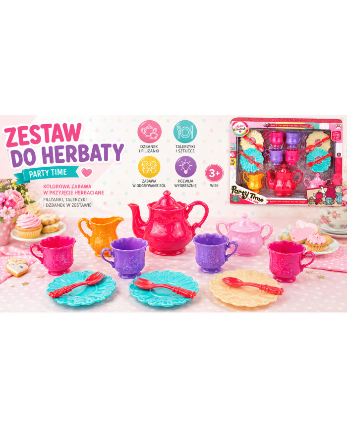 ZESTAW DO HERBATY PUDEŁKO
